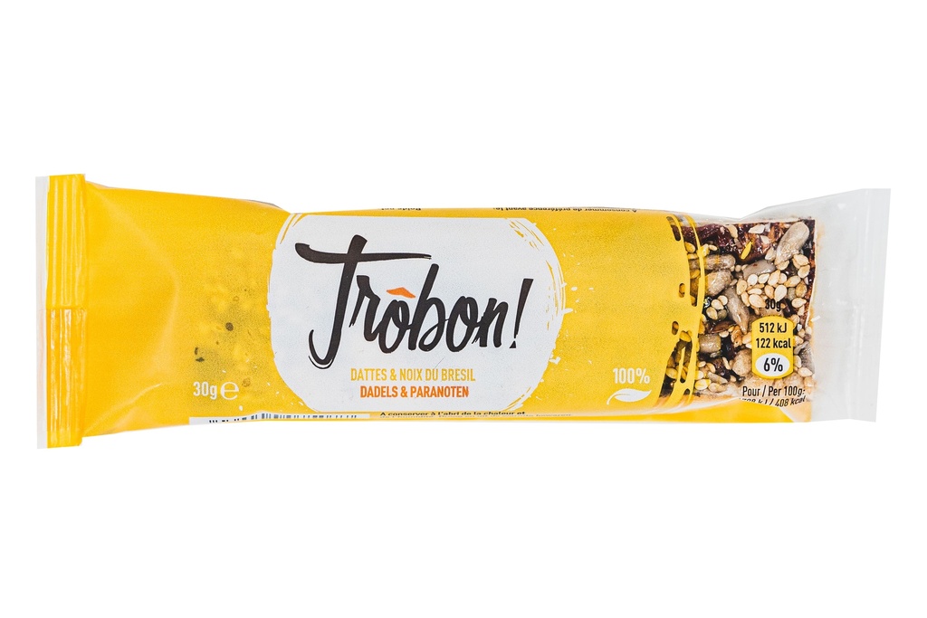 6 barres Dattes & Noix du Brésil Trôbon