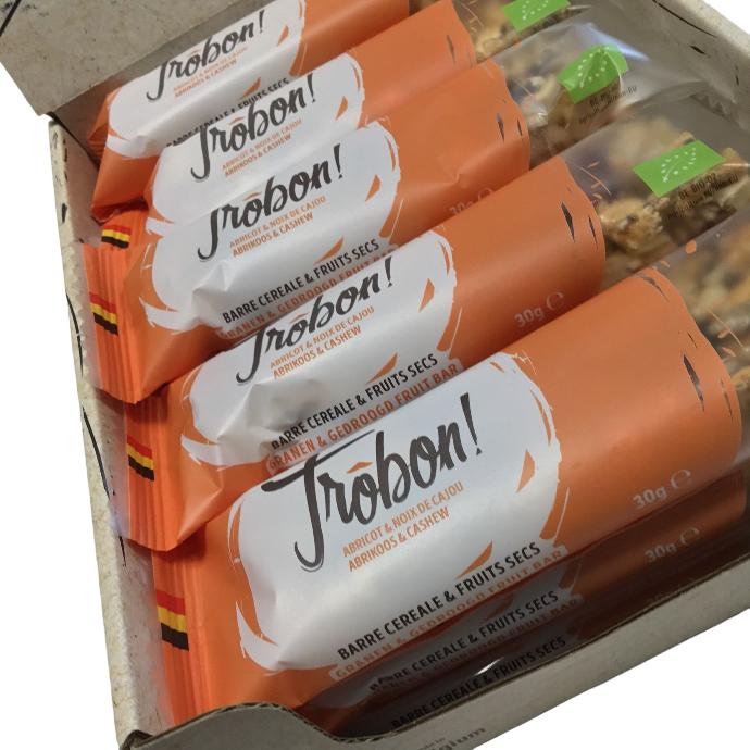 Boite de 15 barres Amandes & Dattes Trôbon!