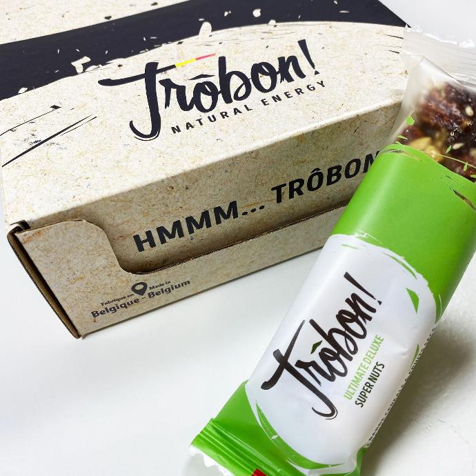 Boite de 15 barres Deluxe Super Nuts BIO Trôbon!