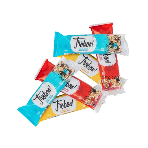 Pack randonnée Trôbon 6 barres céréales