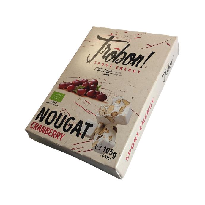 BOX 3x Nougat CRANBERRY Trôbon