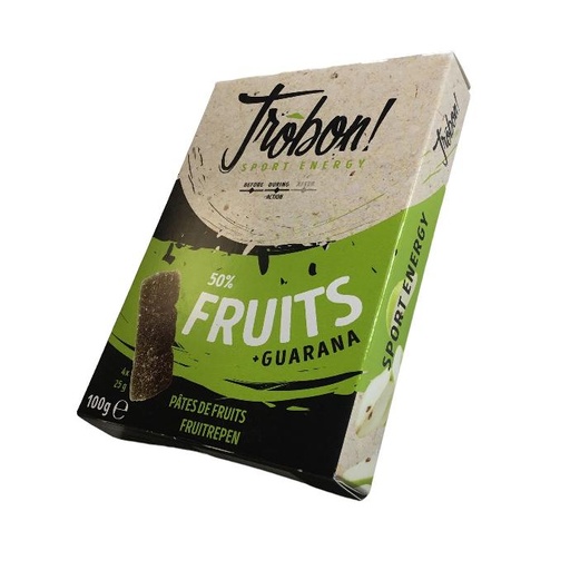 BOX 4x Pâtes de fruits POIRE GUARANA Trôbon